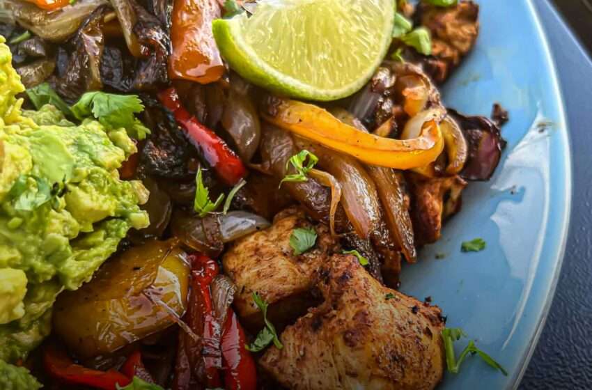 blackstone chicken fajitas recipe