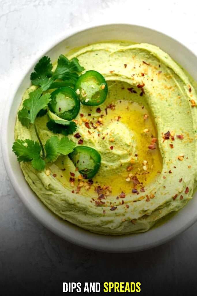 coconut bread with dips and spreads