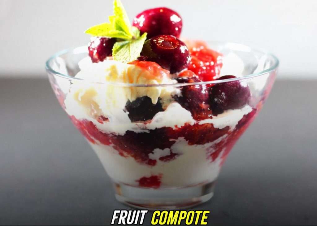 Fruit compote