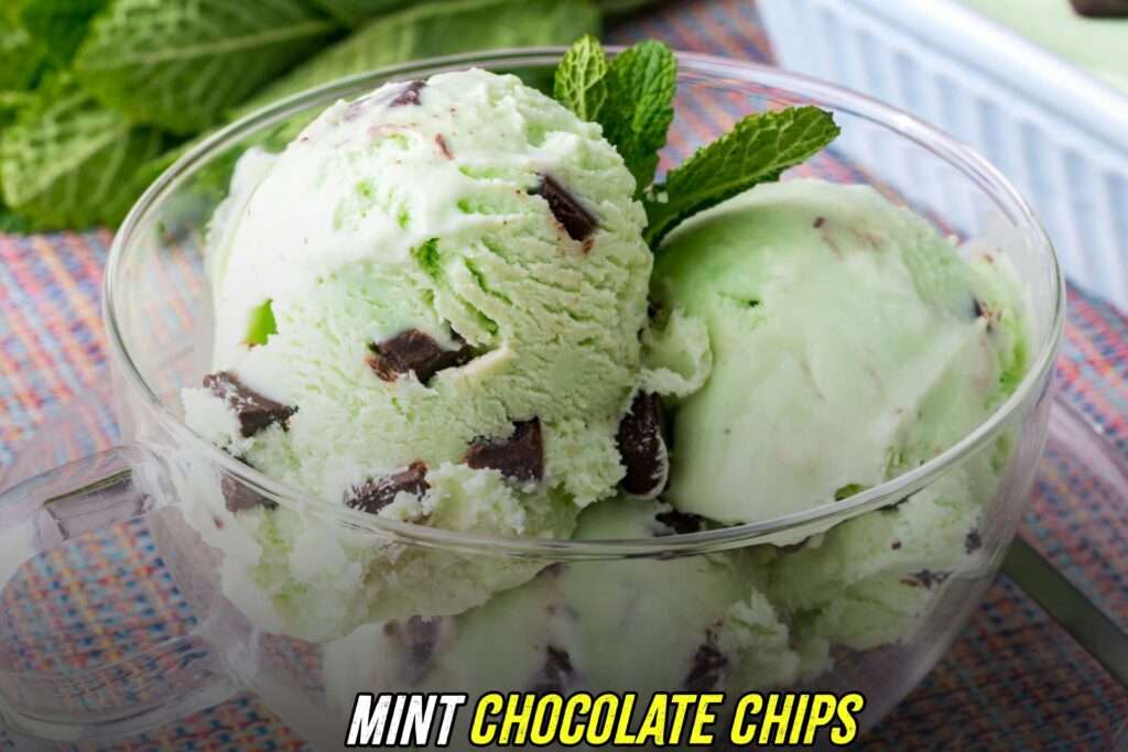 mint chocolate chips