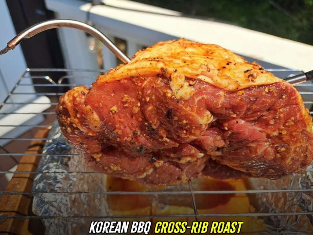 Korean BBQ cross-rib roast