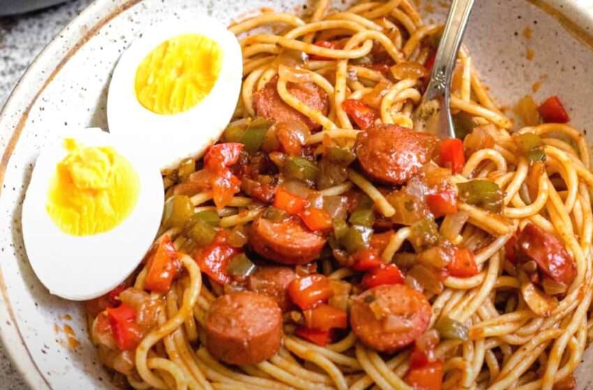 Traditional Haitian Spaghetti Recipe