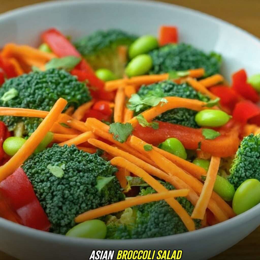 Asian broccoli salad