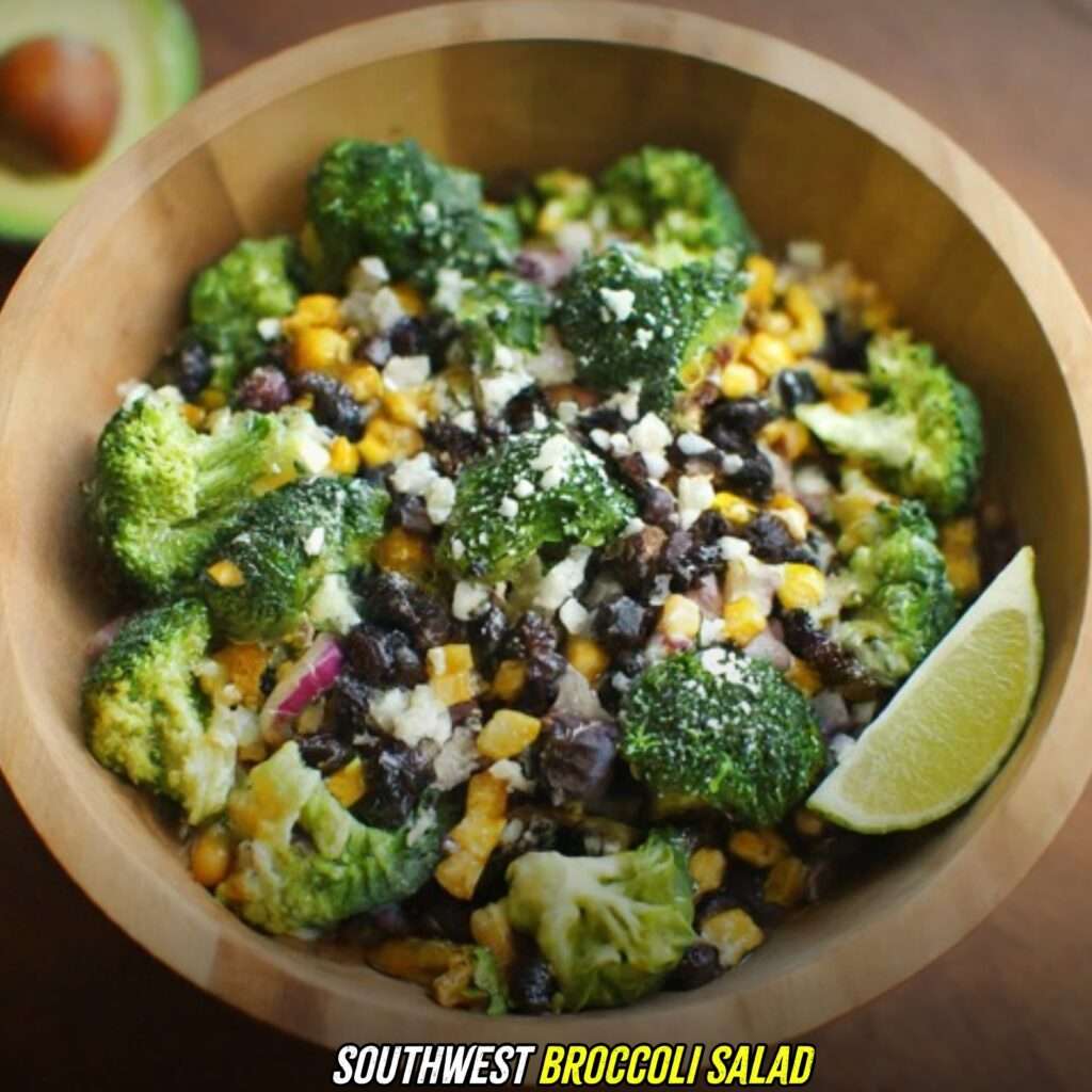 Southwest broccoli salad