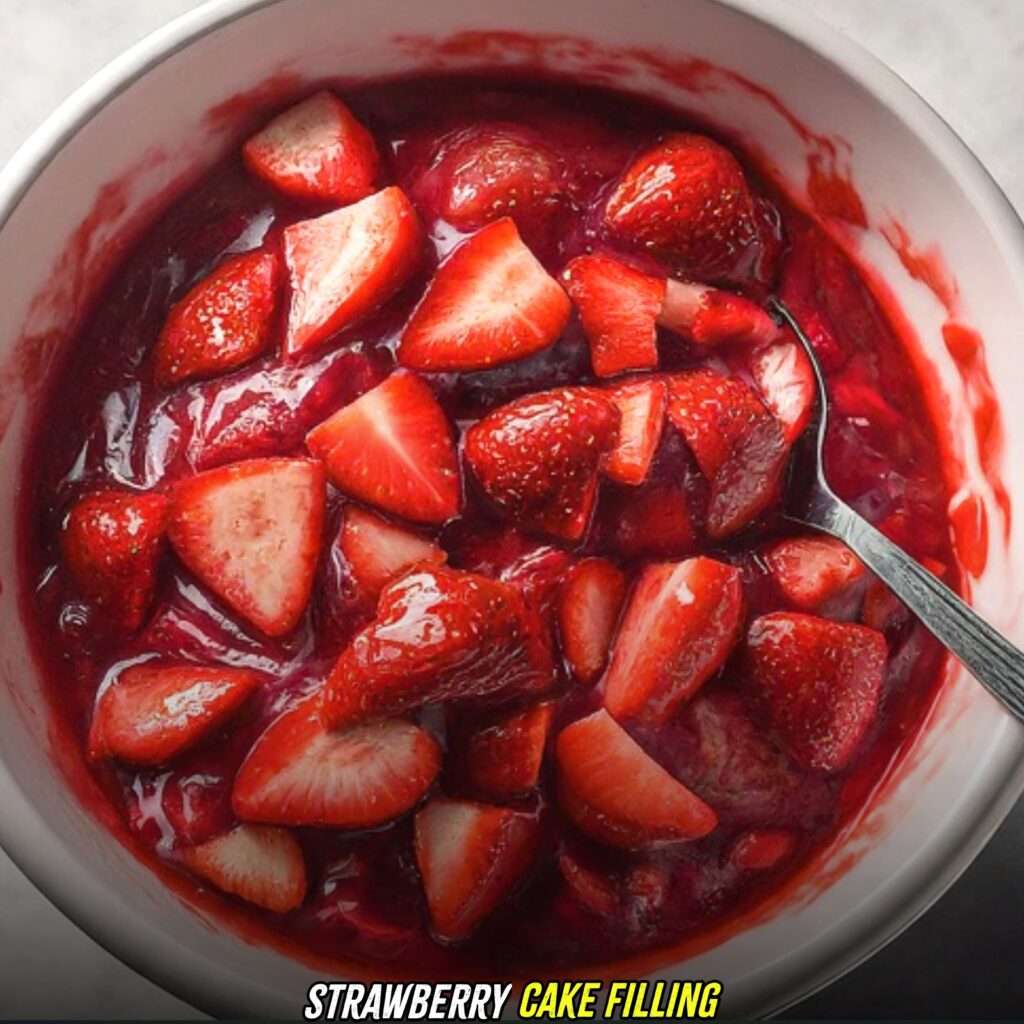 Strawberry Cake Filling