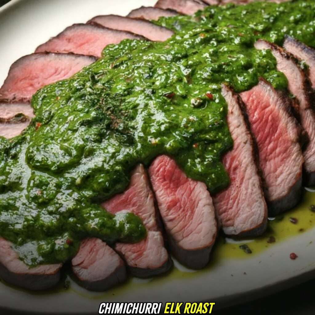 Chimichurri Elk Roast