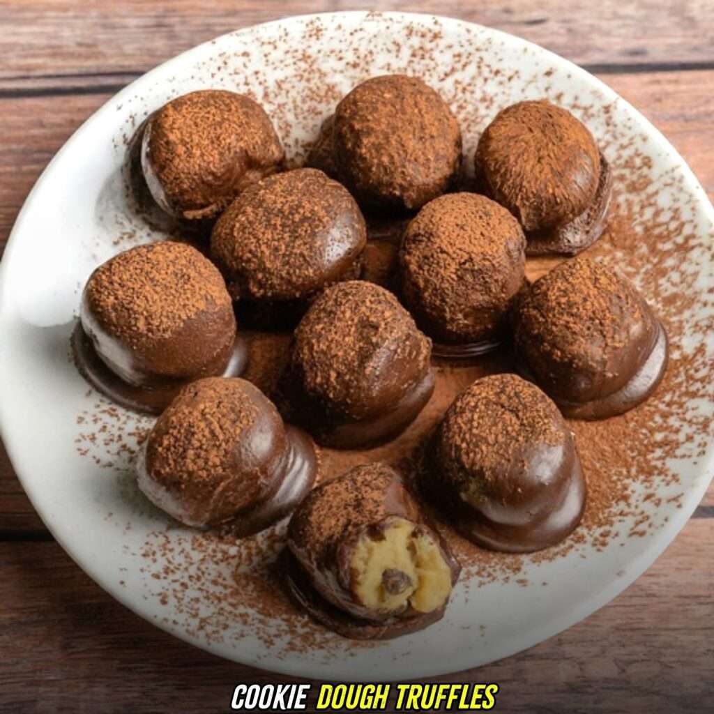 Sugar Cookie Dough with Cookie dough truffles