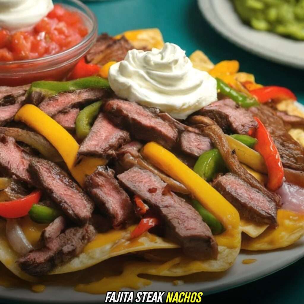 Fajita Steak Nachos