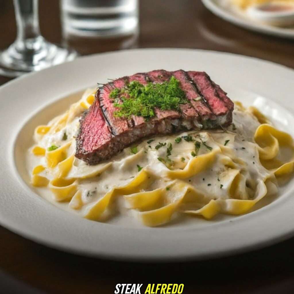 Steak Alfredo