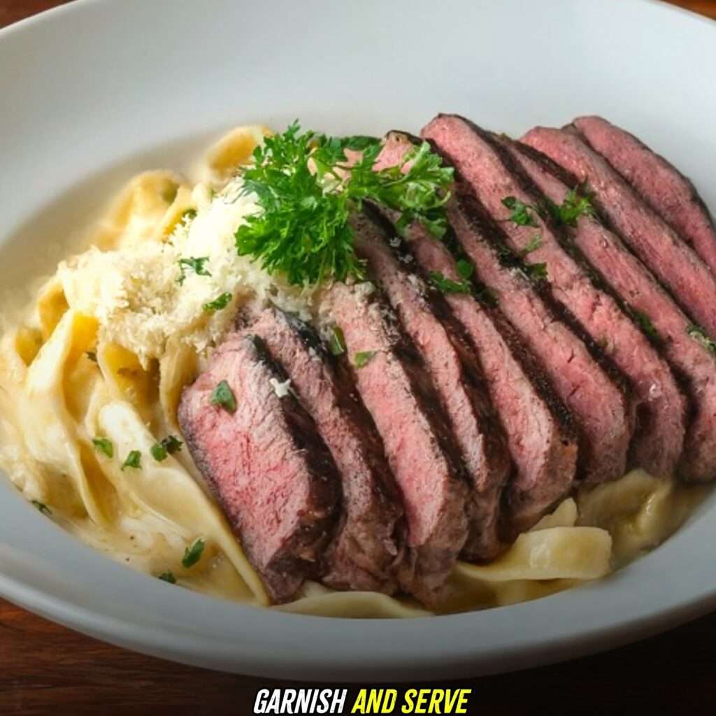 steak alfredo recipe tips