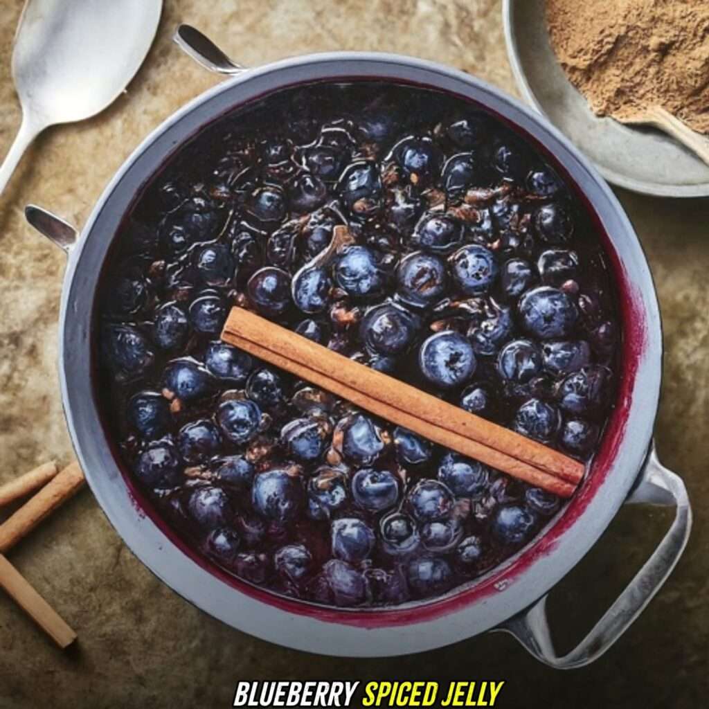 Spiced Blueberry Jelly