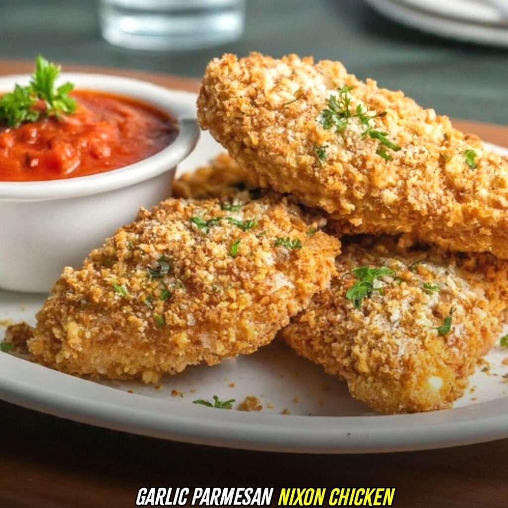 Garlic Parmesan Nixon Chicken