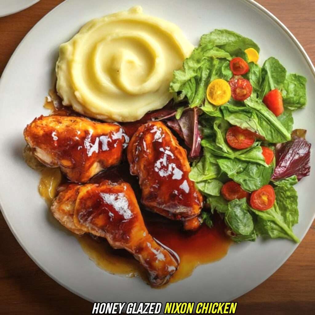 Honey-glazed Nixon Chicken