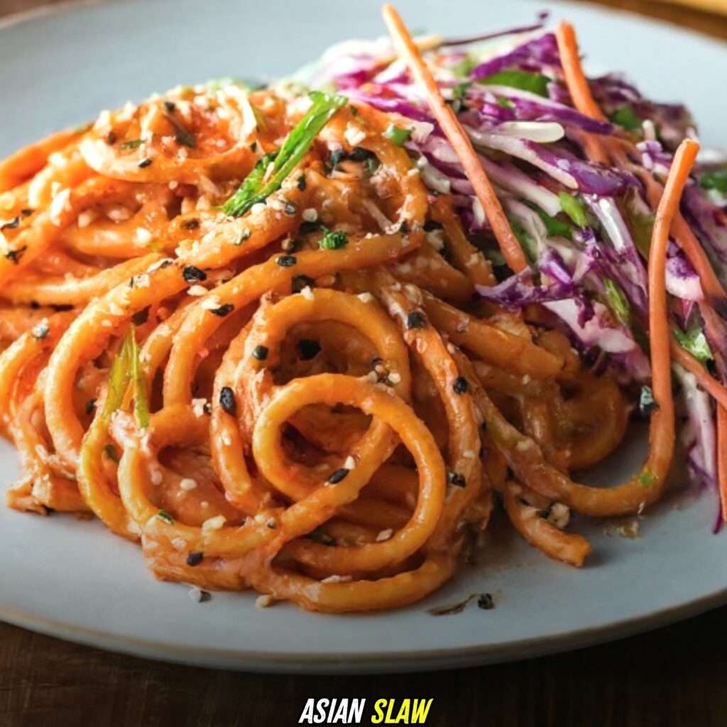 Asian Claw with Gochujang Pasta