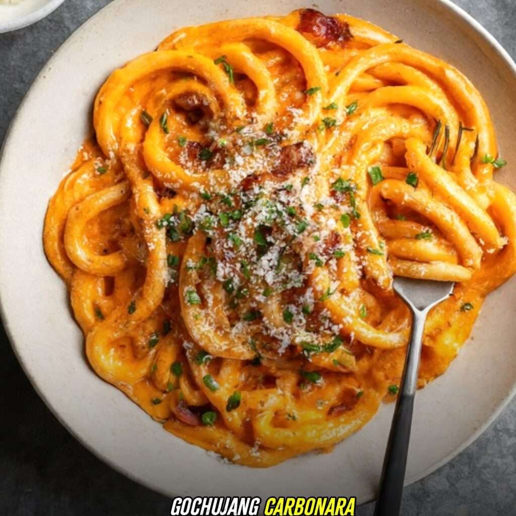 Gochujang Carbonara