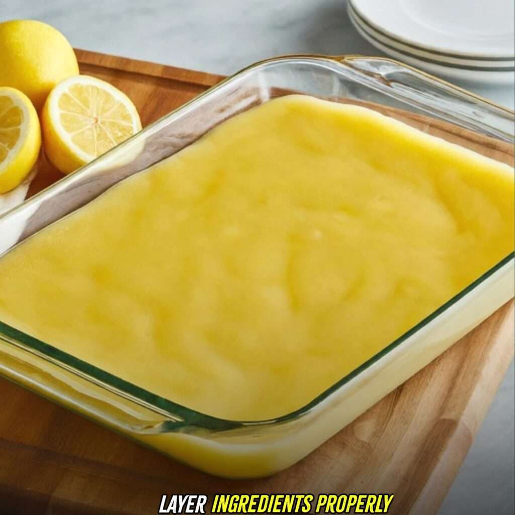 Lemon Dump Cake Recipe tips