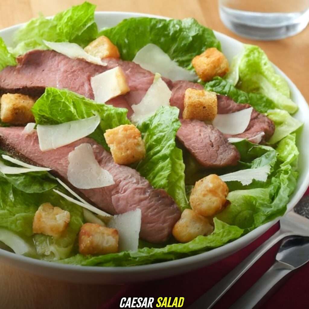 Caesar Salad with London Broil Crock Pot