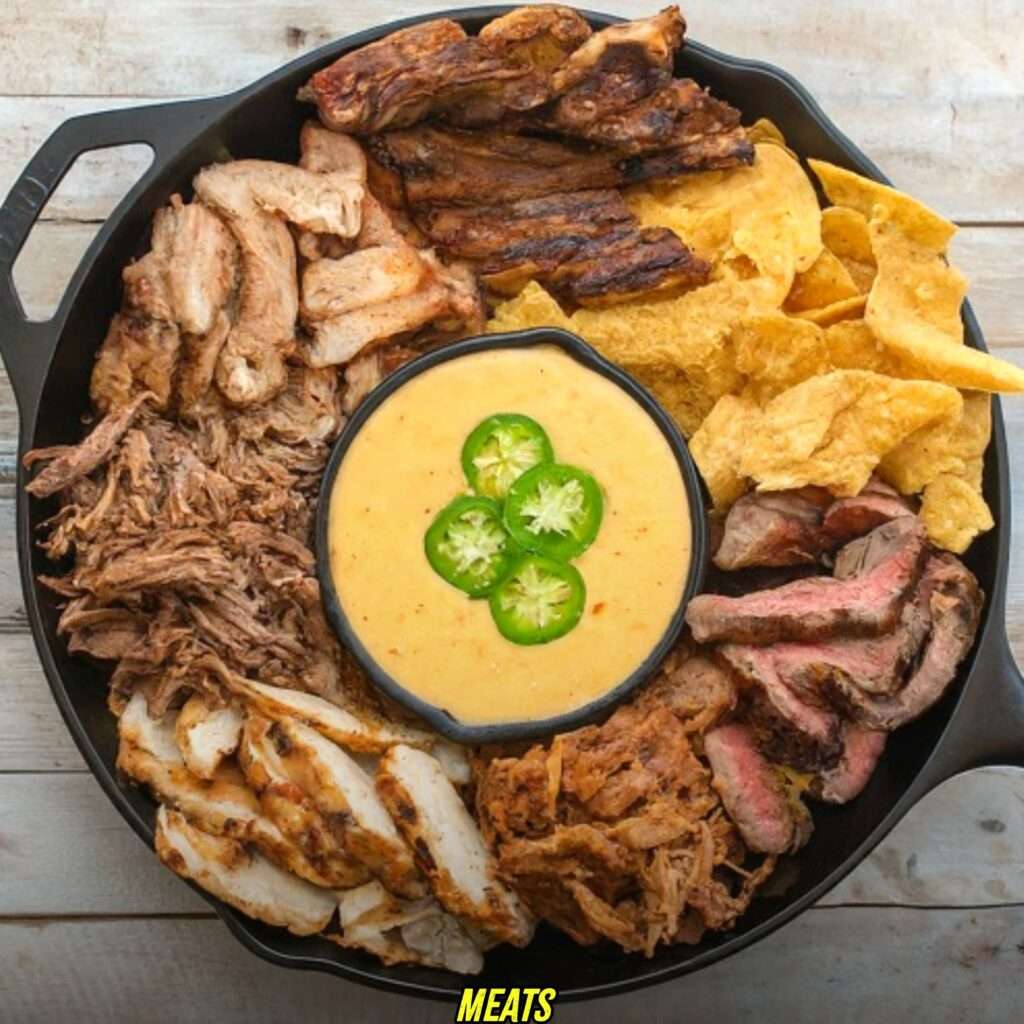 Meats with Torchy's Queso