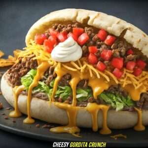 Cheesy Gordita Crunch Recipe