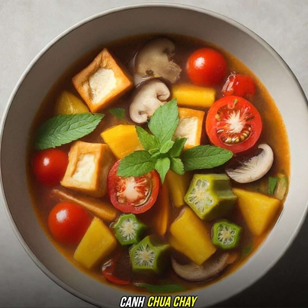 Canh Chua Chay (Vegetarian Sour Soup)