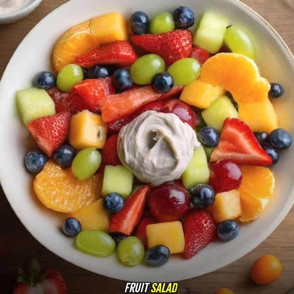 Fruit Salad with tunacado