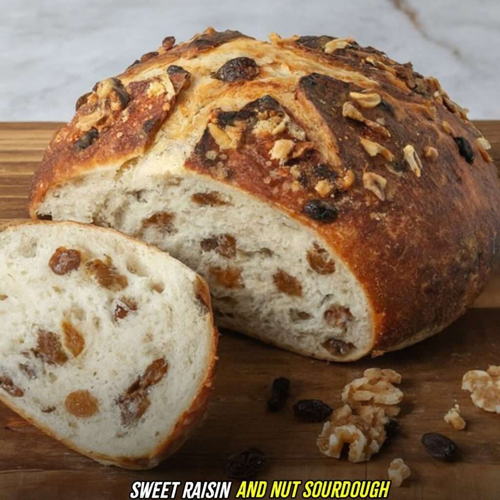 Sweet Raisin and Nut Sourdough