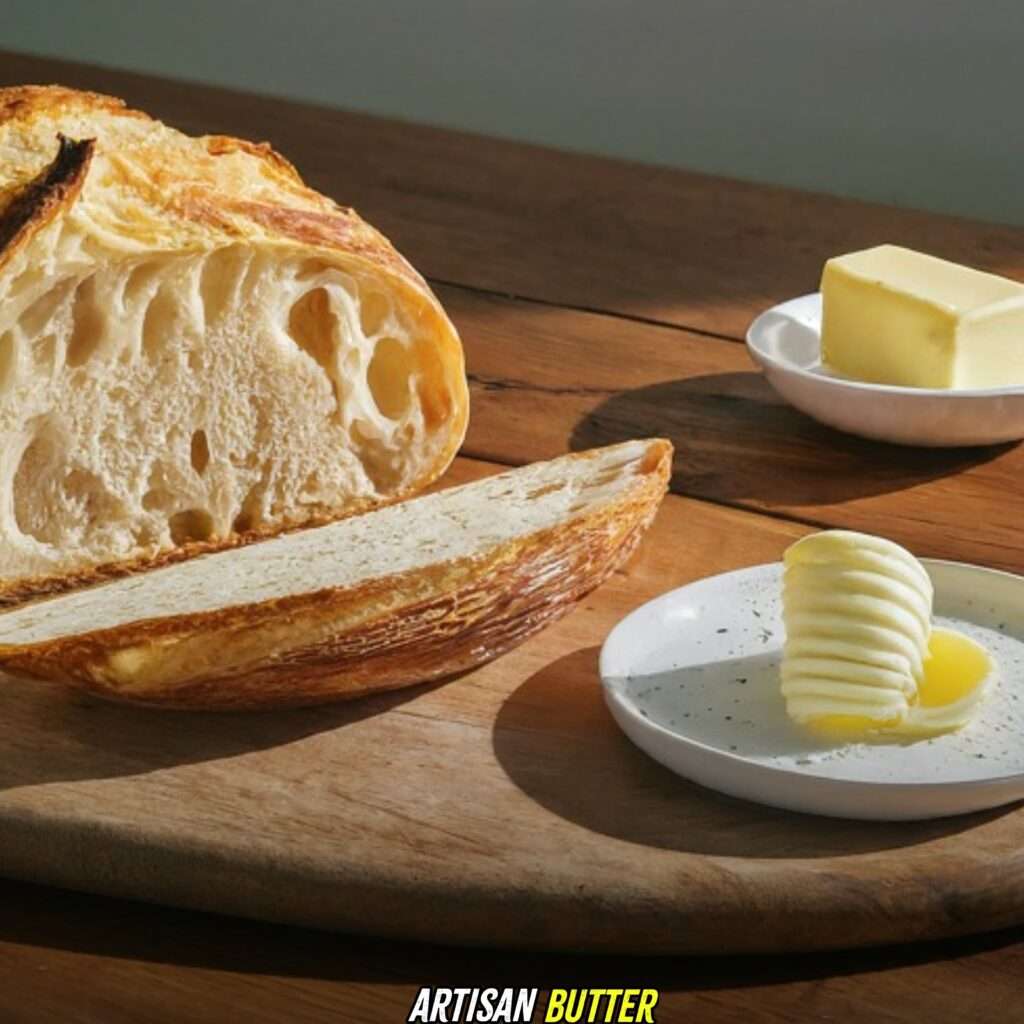 Artisan Butter with sourdough