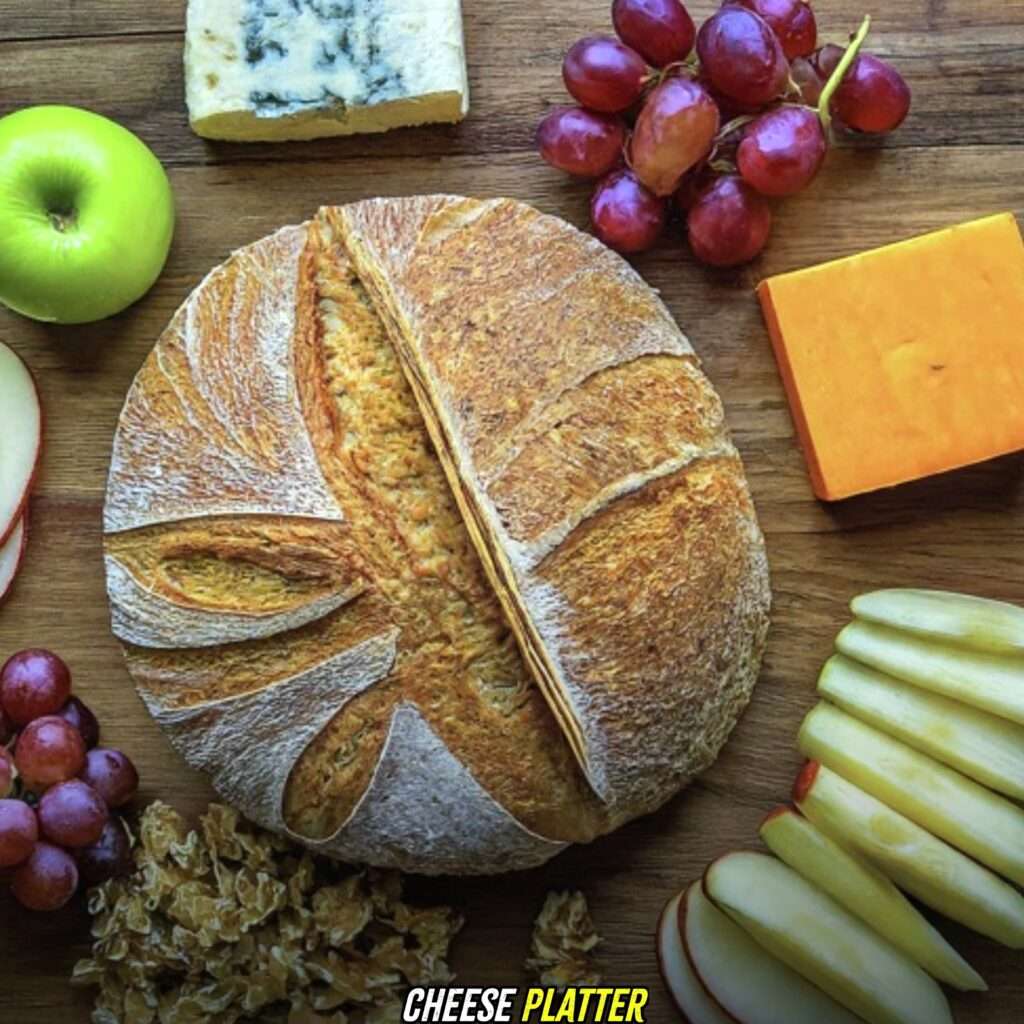 Cheese Platter with sourdough