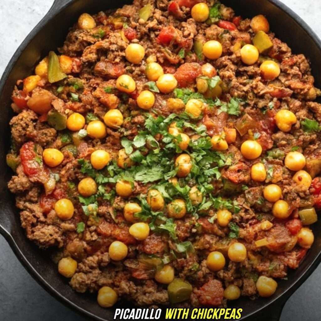 Picadillo with Chickpeas