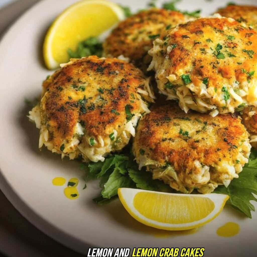 Herb and Lemon Crab Cakes