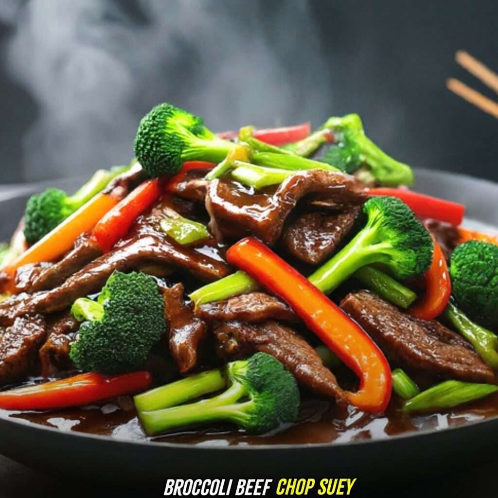 Broccoli Beef Chop Suey