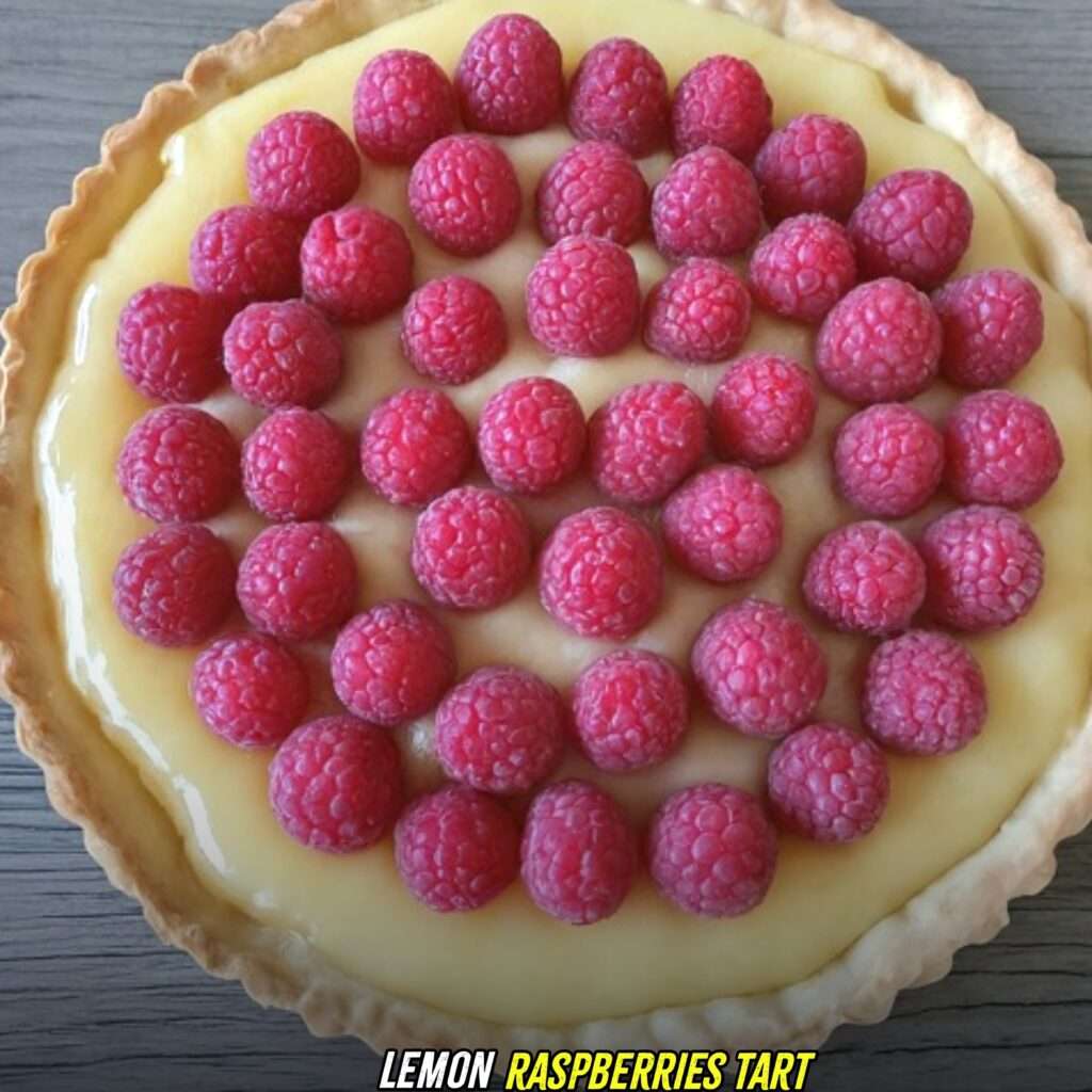 Lemon Raspberry Tart