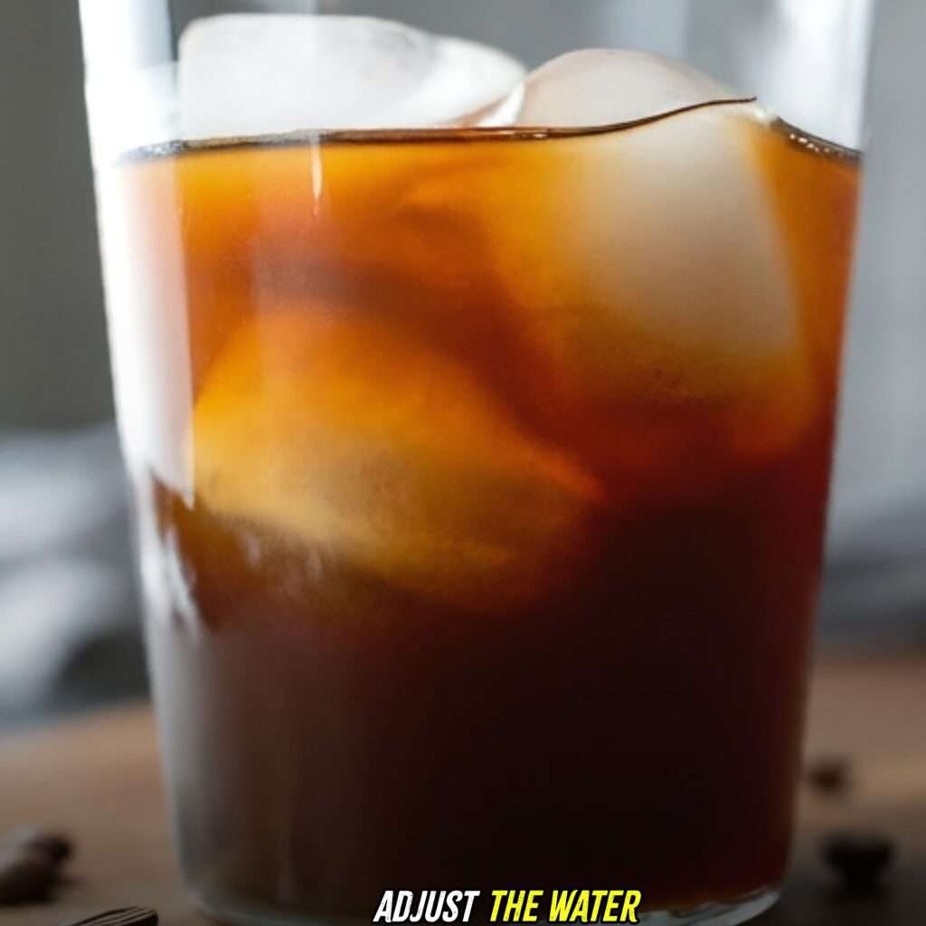 Iced Americano Recipe tips