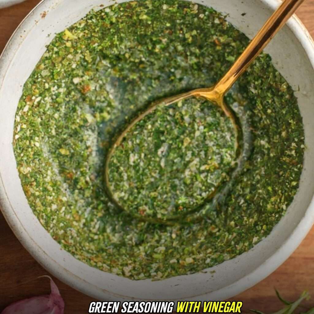 Green Seasoning with Vinegar