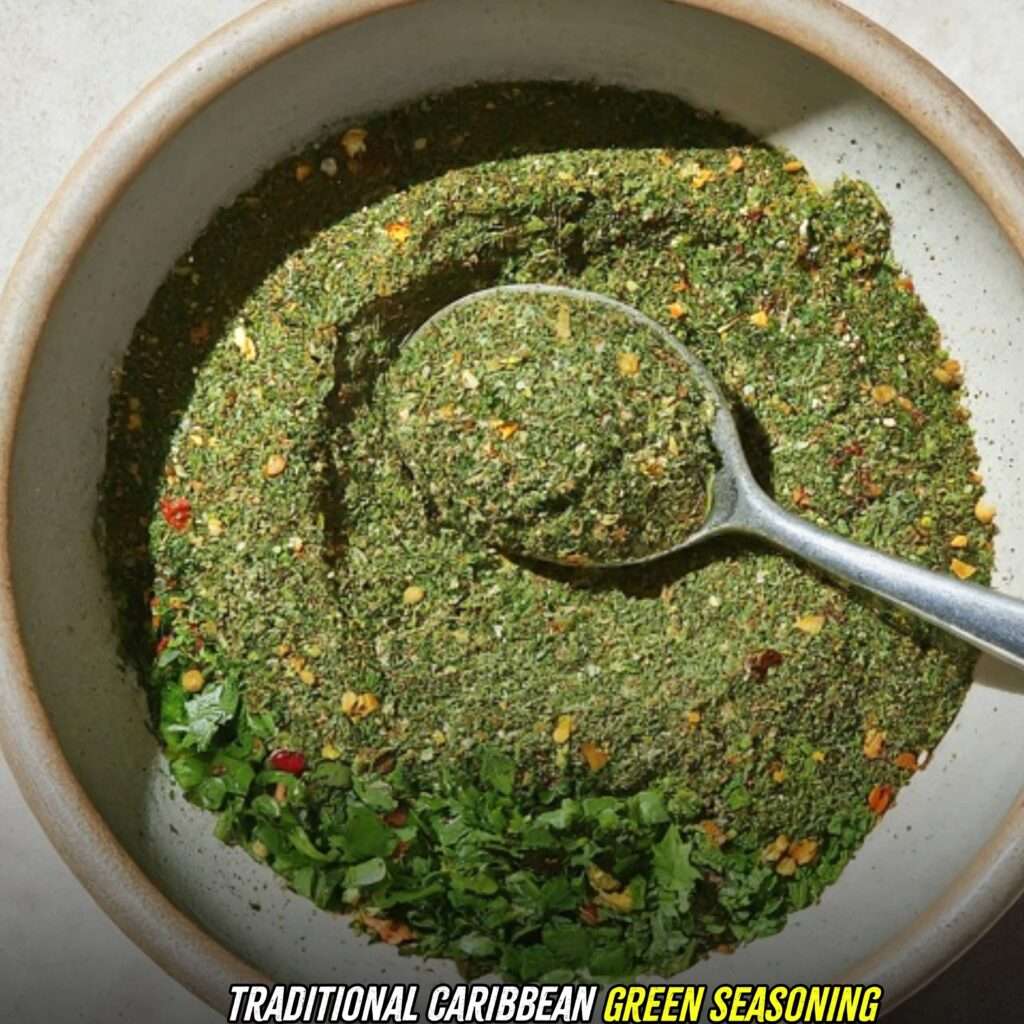 Traditional Caribbean Green Seasoning