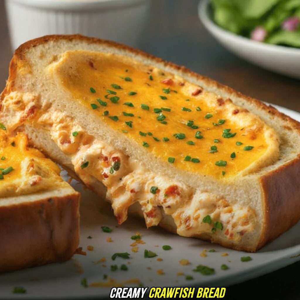 Creamy Crawfish Bread