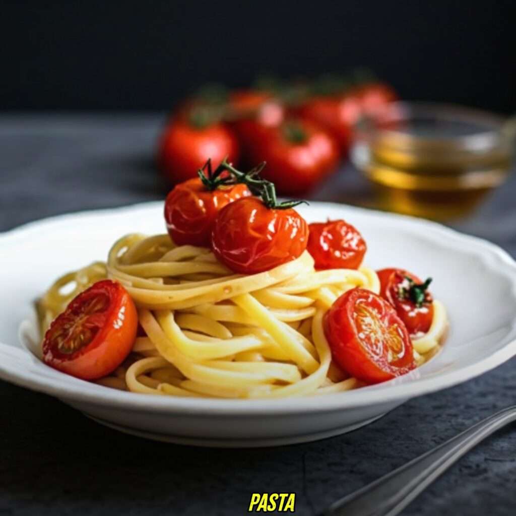 Pasta with tomato confit