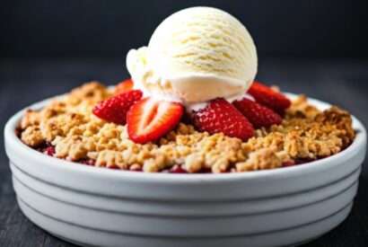 Thumbnail for Best Strawberry Crumble Recipe