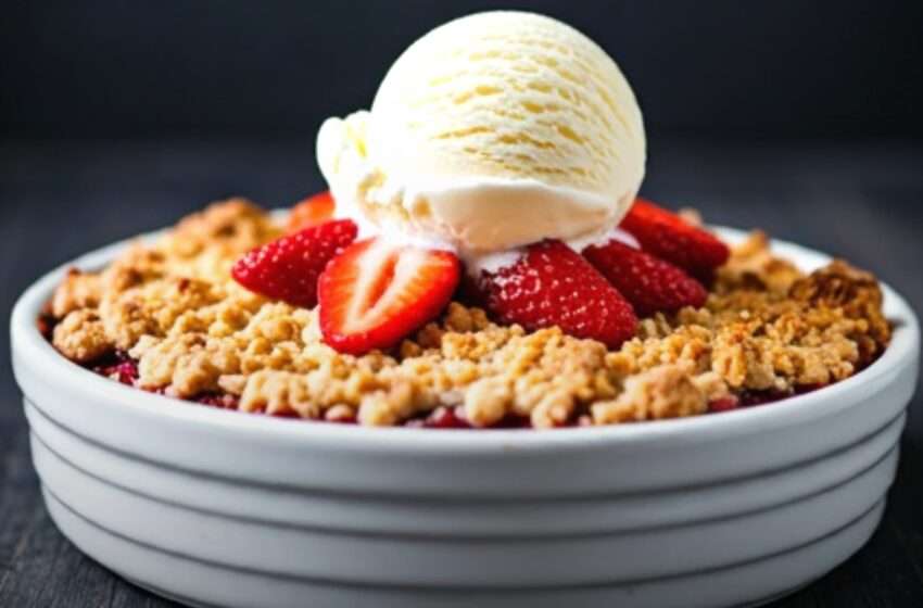 Strawberry Crumble Recipe