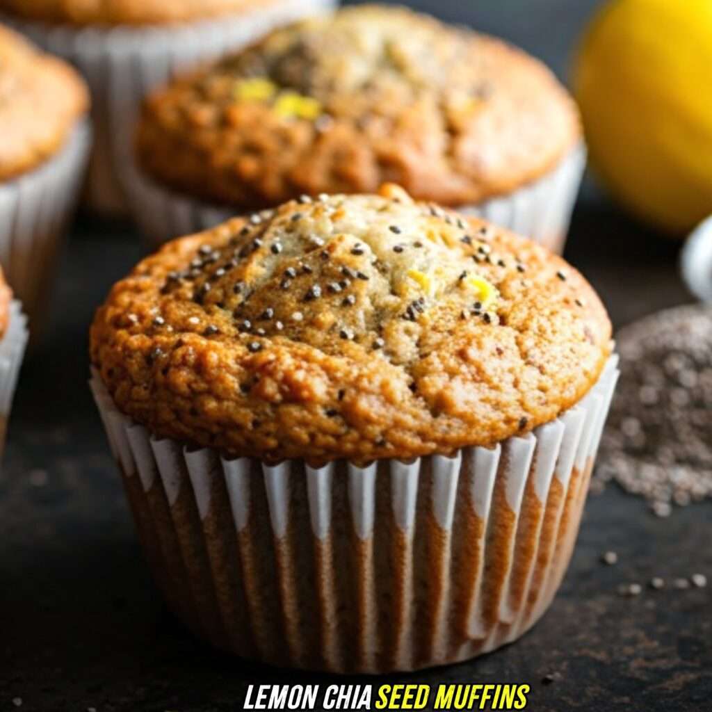 Lemon Chia Seed Muffins