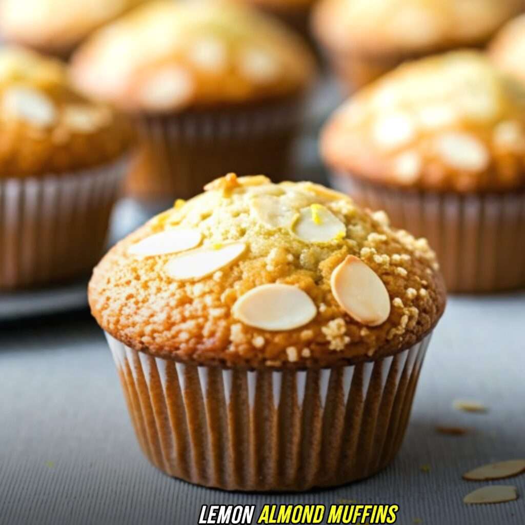 Lemon Almond Muffins