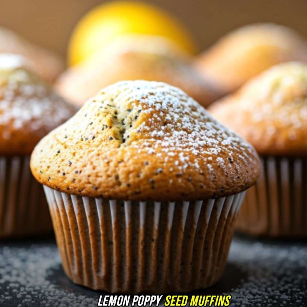 Lemon Poppy Seed Muffins