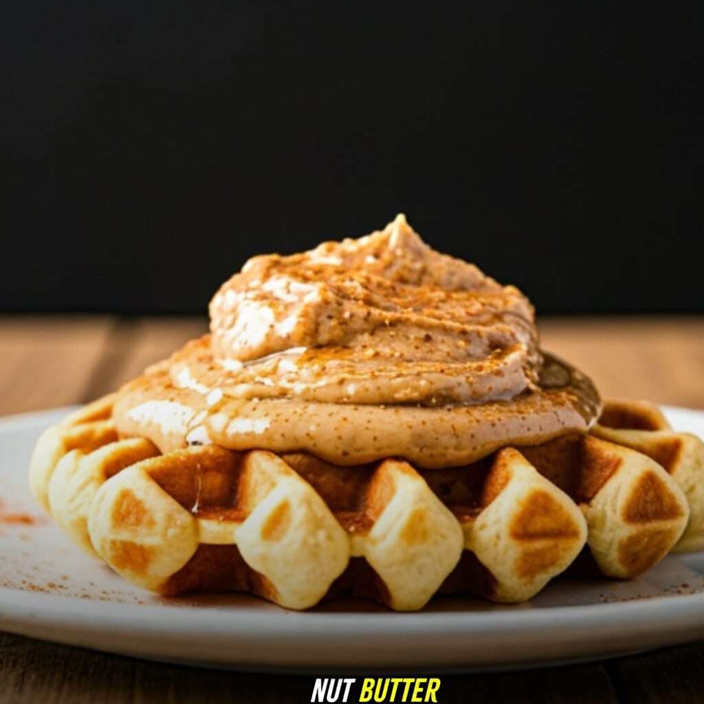 Nut Butter with kodiak waffles