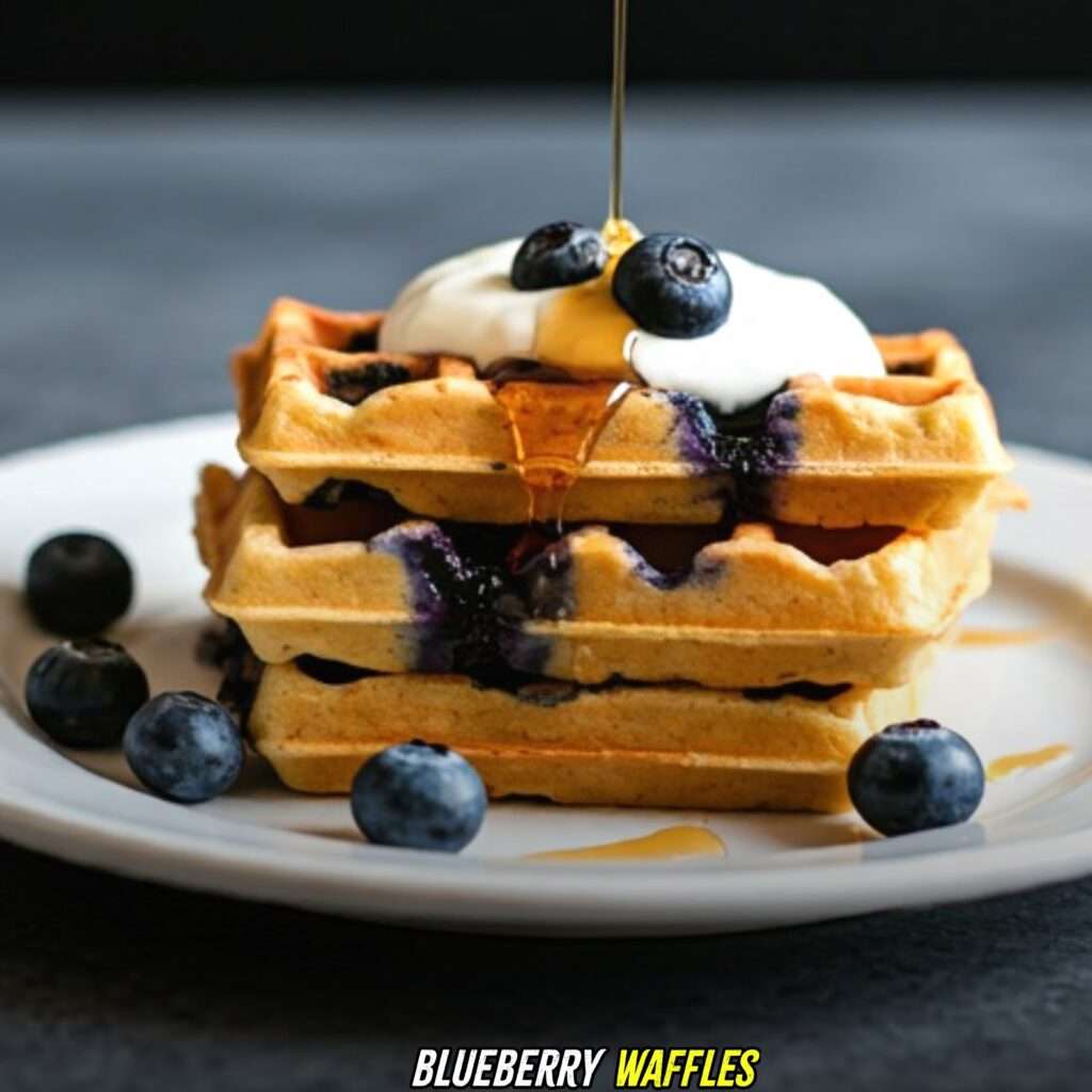 Blueberry Waffles