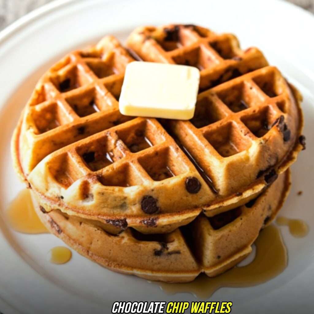 Chocolate Chip Waffles