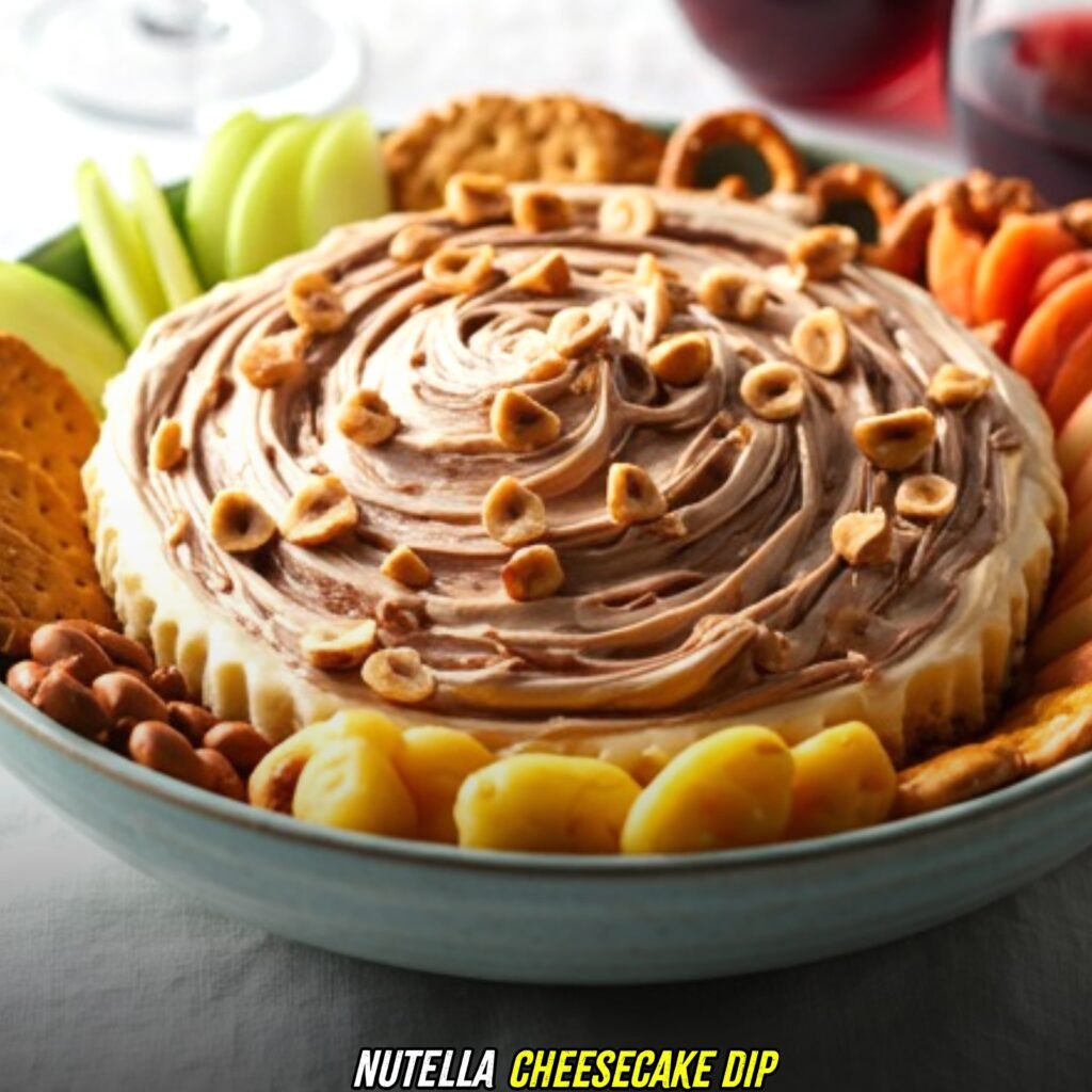 Nutella Cheesecake Dip