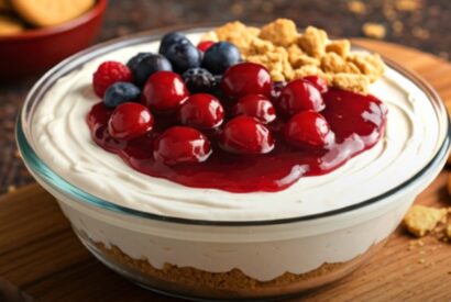 Thumbnail for Cheery Cheesecake Dip Recipe