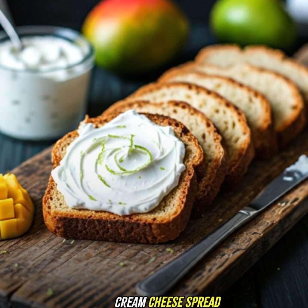 Cream Cheese Spread with Mango Bread