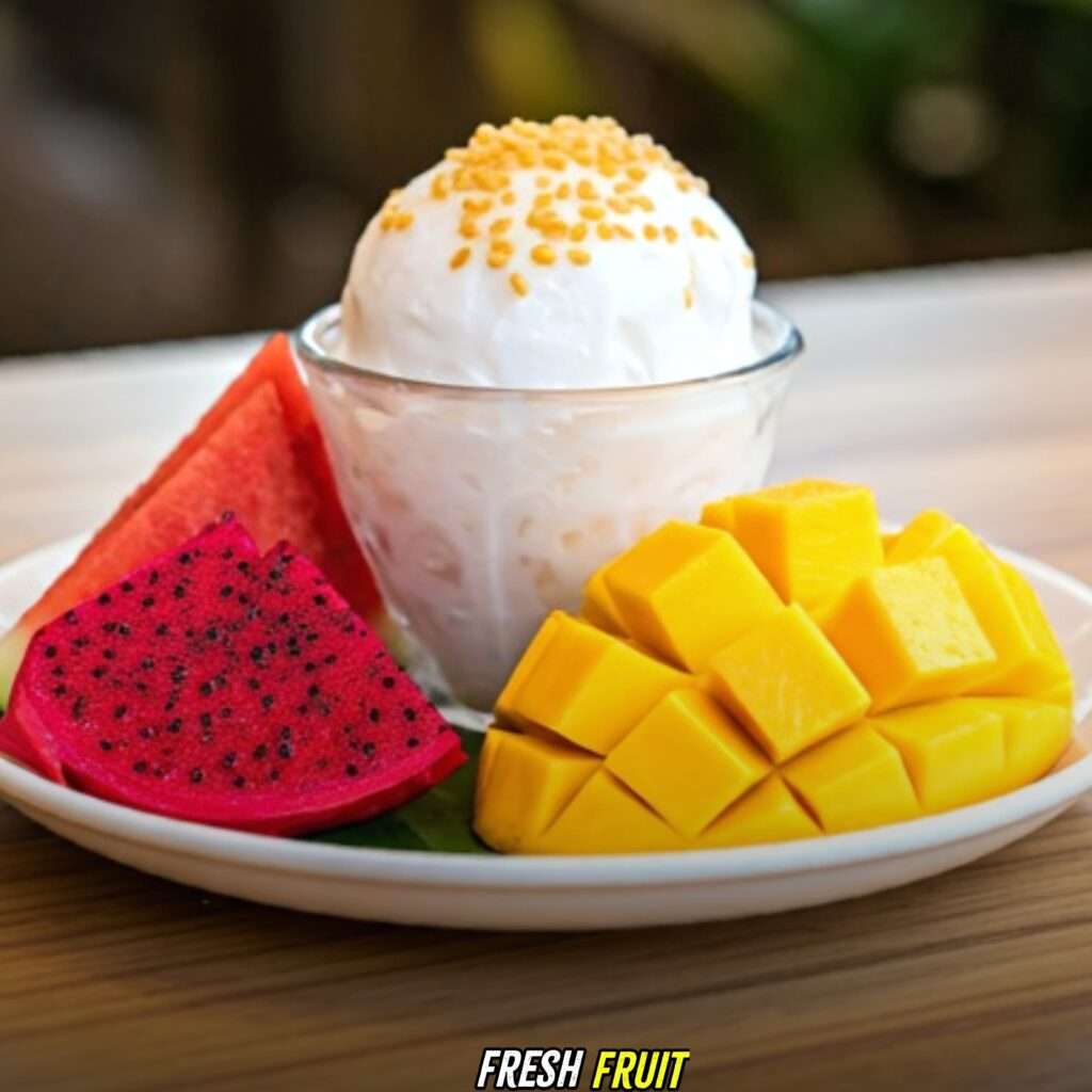 Fresh Fruit with Che Thai 