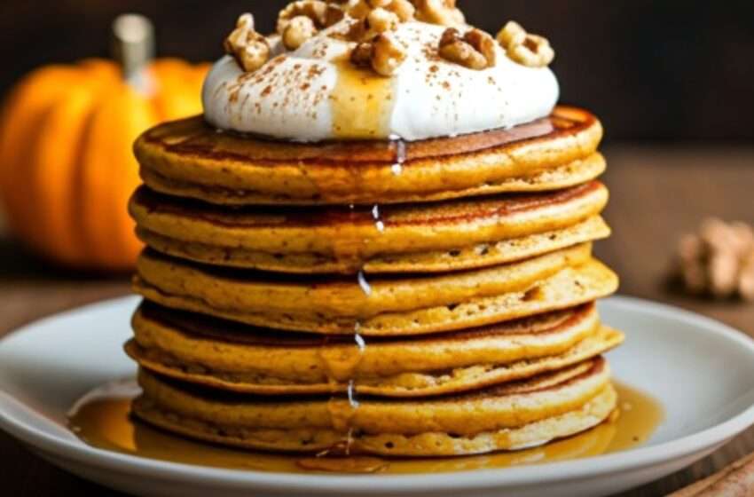 Pumpkin Spice Pancakes recipe